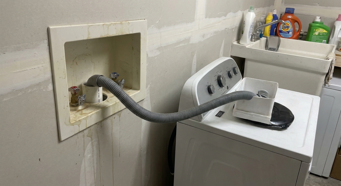 Why the Tub Gurgles When the Washer Drains